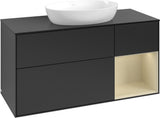 Villeroy & Boch Finion Waschbeckenunterschrank FA72G F 1200 mm Glossy White Lacquer mit Beleuchtung