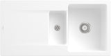 Villeroy & Boch Einbauspüle Siluet 60 R 333701R1 Weiß Alpin CeramicPlus Rechteckig 1000 mm