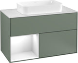 Villeroy & Boch Waschtischunterschrank Finion G241GF Glossy White Lacquer 1000 mm mit Beleuchtung