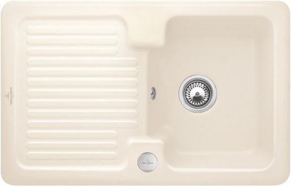 Villeroy & Boch Condor 45 Einbauspüle 800x510mm Ivory CeramicPlus