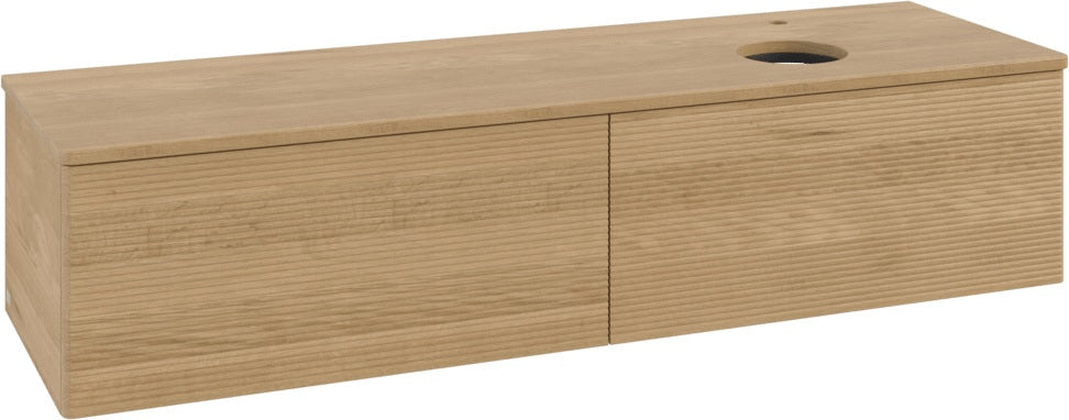 Villeroy & Boch Waschtischunterschrank Antao 1600 mm Warm Walnut mit 2 Auszügen