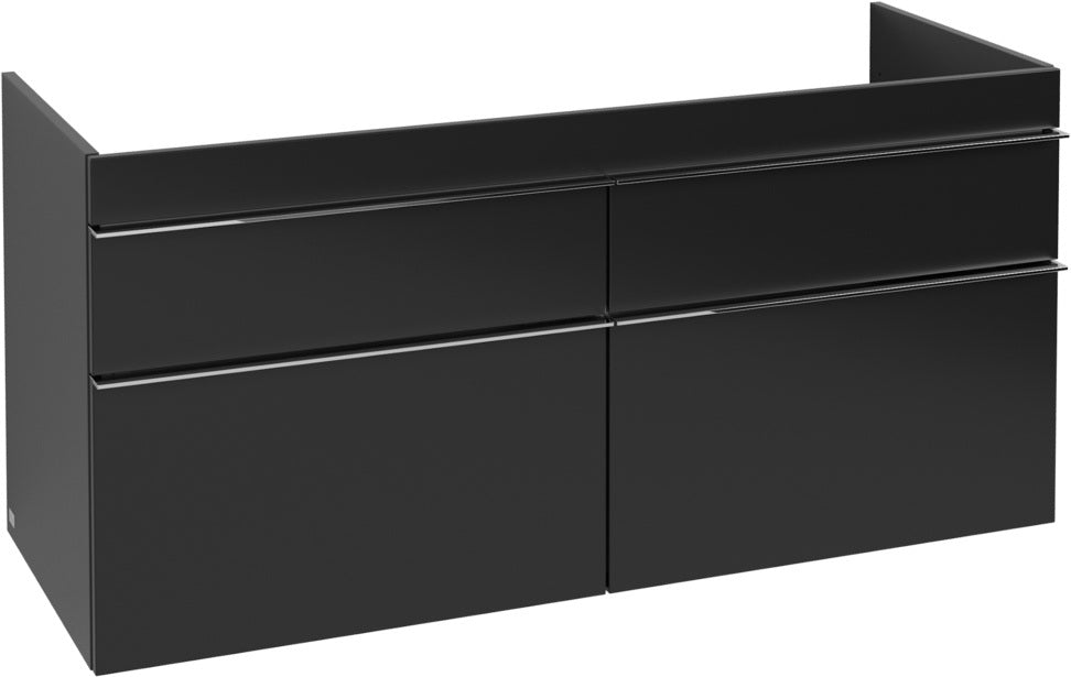 Villeroy & Boch Waschbeckenunterschrank Venticello A 93001, 1253 mm, Glossy White, 4 Auszüge
