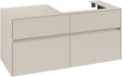 Villeroy & Boch Waschtischunterschrank Collaro C083 B0 1200 mm Cashmere Grey mit Beleuchtung