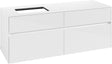 Villeroy & Boch Waschtischunterschrank Collaro C117 1400 mm Glossy White mit 4 Auszügen