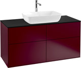 Villeroy & Boch Finion Waschtischunterschrank 1200 mm Glossy White Lacquer mit SoftClosing