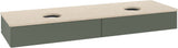Villeroy & Boch Waschtischunterschrank Antao L17013 1600 mm Anthrazit Matt mit Beleuchtung