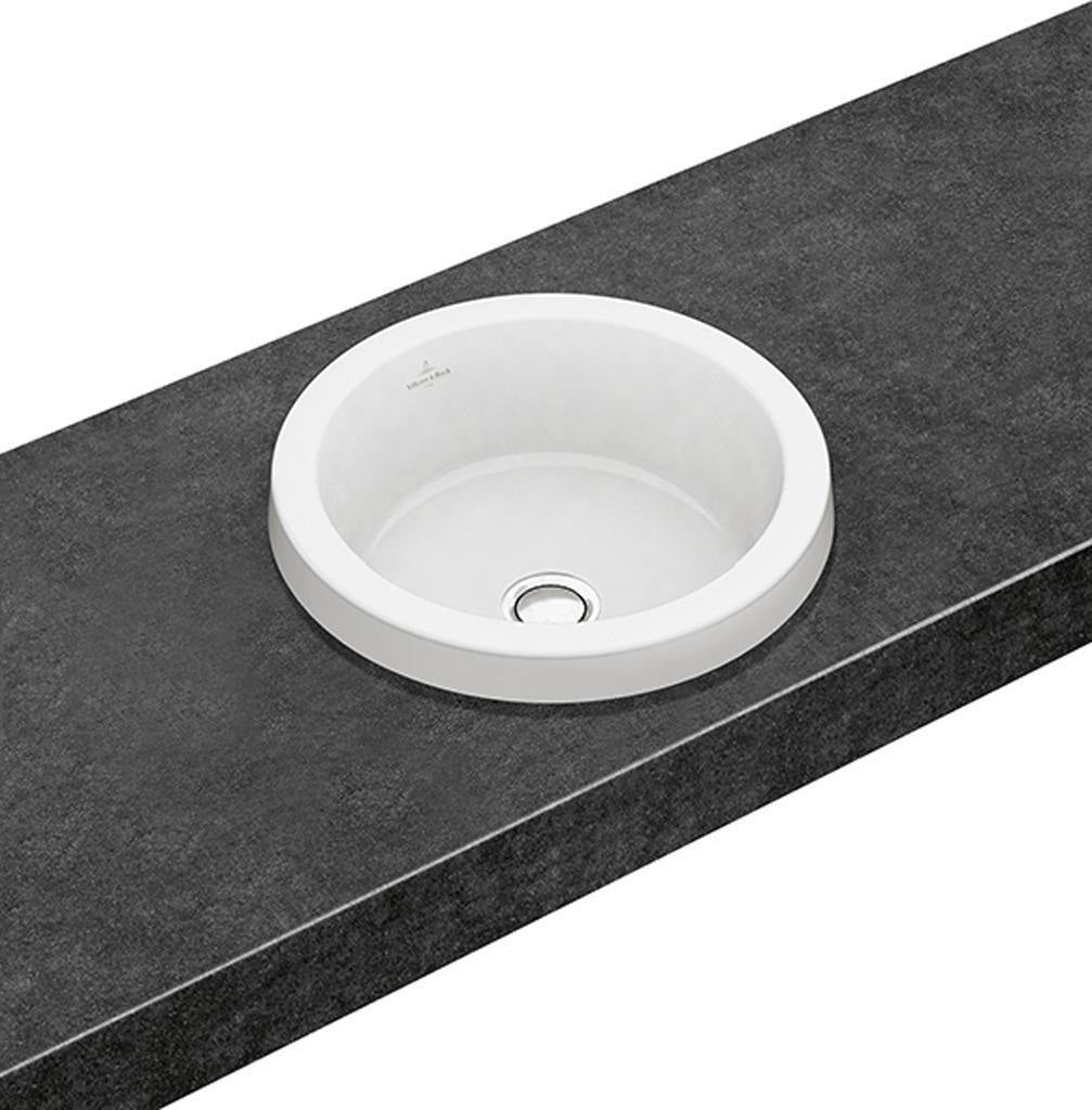 Villeroy & Boch Architectura Einbauwaschtisch 415 mm weiß mit Überlauf