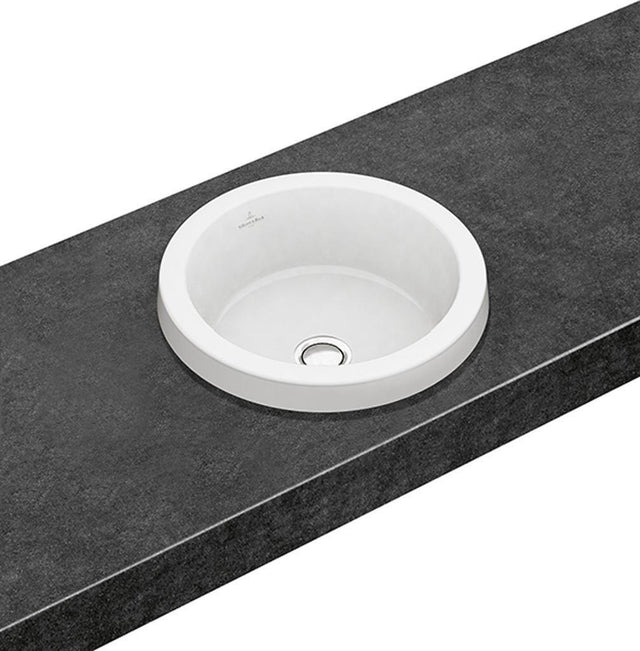 Villeroy & Boch Architectura Einbauwaschtisch 415 mm weiß mit Überlauf