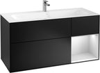 schwarz / Mitteldichte Faserplatte (MDF) / F070M T