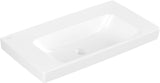 Villeroy & Boch Architectura Wandwaschbecken 800x445mm Rechteckig Weiß Alpin – Ohne Armaturenloch