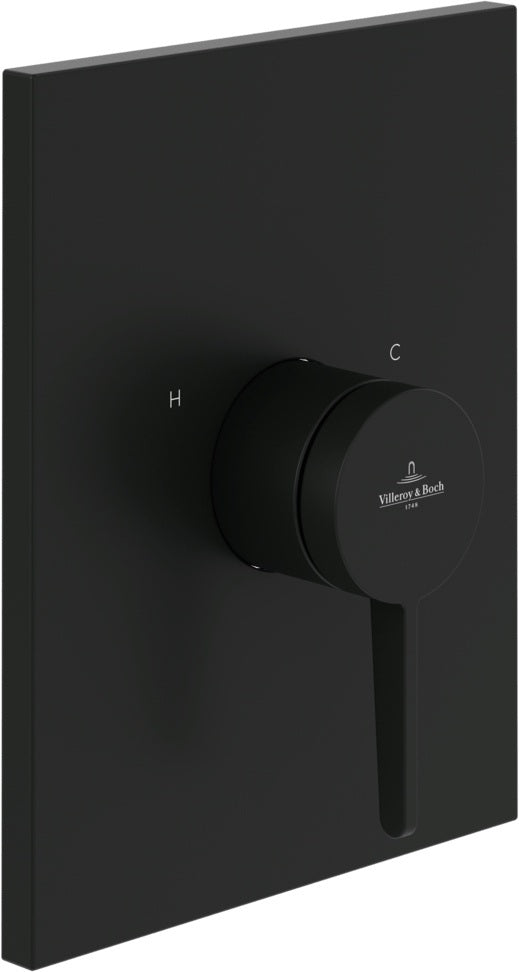 Villeroy & Boch Conum Unterputz-Einhebel-Brausebatterie TVS127004000 rund Chrom