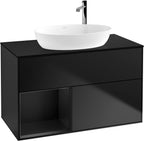 schwarz / Mitteldichte Faserplatte (MDF) / G892P D