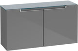 Villeroy & Boch Sideboard Subway 2.0 – Wandhängender Badschrank 758 mm, Eiche, 2 Türen