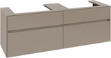 Villeroy & Boch Waschtischunterschrank Collaro C024 1600 mm Taupe mit SoftClosing