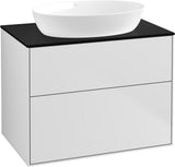 Villeroy & Boch Waschtischunterschrank Finion G9920 800 mm Glossy White Lacquer mit Beleuchtung