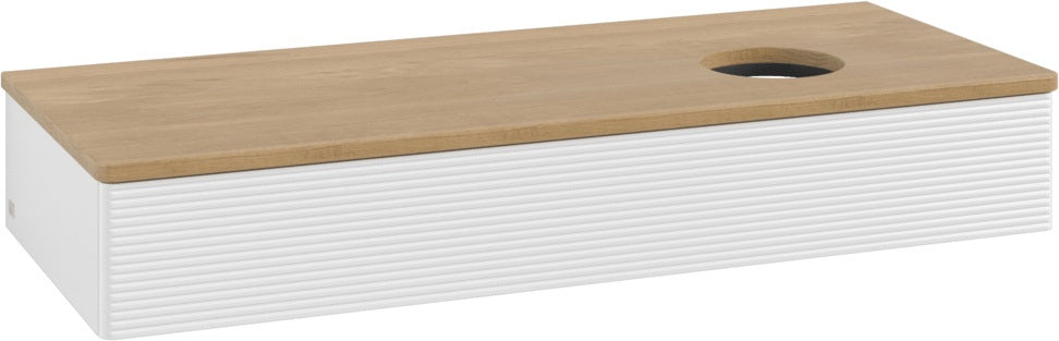 Villeroy & Boch Waschtischunterschrank Antao K12111 1200 mm Glossy White Lacquer mit Auszug