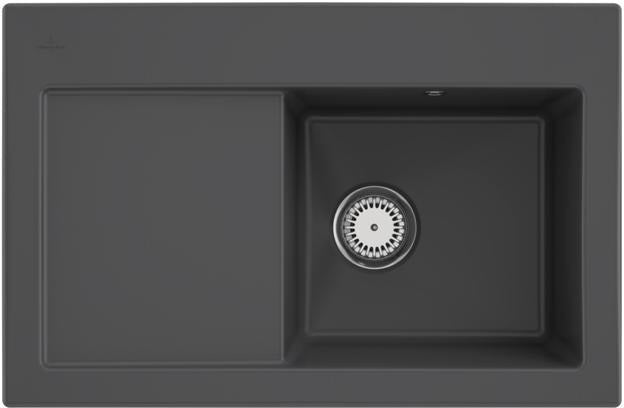 Villeroy & Boch Subway 45 Einbauspüle 780x510mm Keramik Ivory CeramicPlus