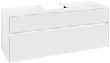 Villeroy & Boch Waschbeckenunterschrank Collaro C100B0 1400 mm White Matt mit Beleuchtung