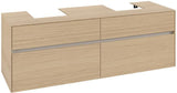 Villeroy & Boch Waschbeckenunterschrank Collaro C10700 1600 mm Nordic Oak mit 4 Auszügen