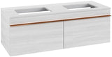 Villeroy & Boch Venticello Waschtischunterschrank 1257 mm Glossy White für 2 Waschbecken