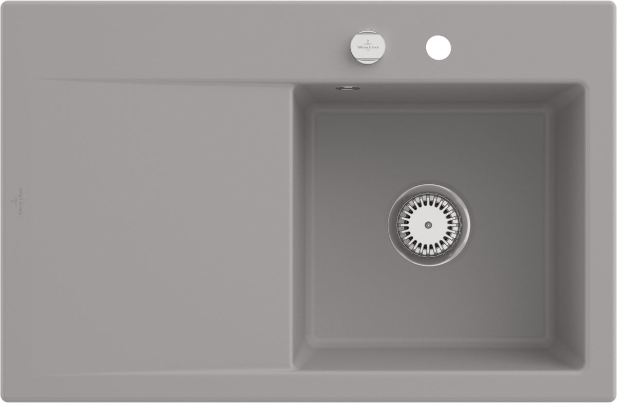Villeroy & Boch Einbauspüle Subway Style 45 Stone White CeramicPlus 780x510 mm