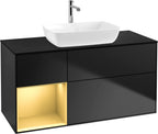 schwarz / Mitteldichte Faserplatte (MDF) / F822H F