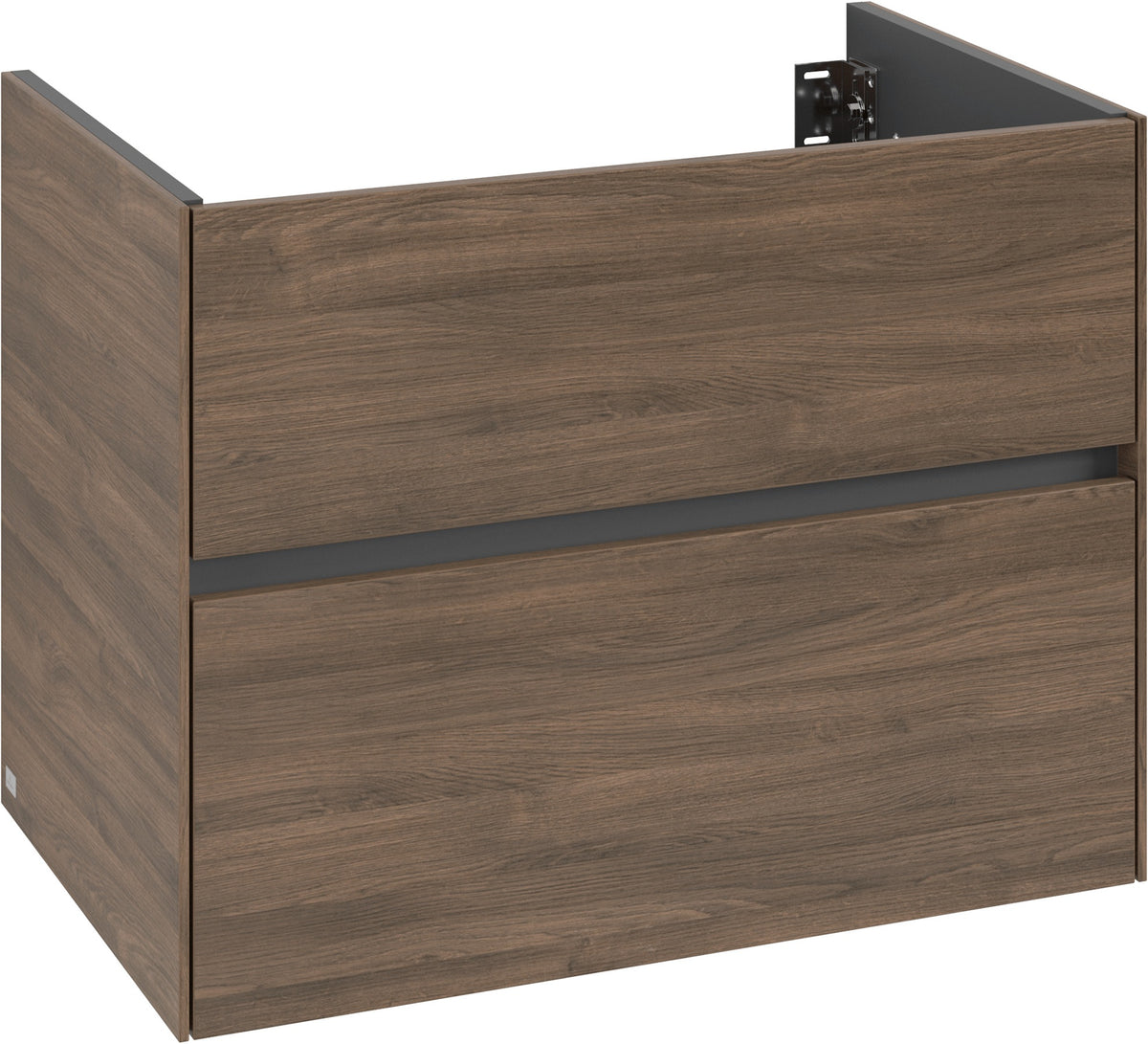 Villeroy & Boch Waschbeckenunterschrank Collaro C13800 White Oak – 796 mm, 2 Auszüge, SoftClosing