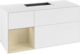 Villeroy & Boch Finion Waschtischunterschrank G161G 1200 mm Glossy White Lacquer mit LED-Beleuchtung