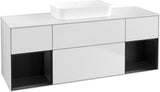 Villeroy & Boch Finion Waschtischunterschrank 1600 mm Glossy White Lacquer mit Beleuchtung