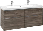 Eiche / aluminium glänzend / Stone