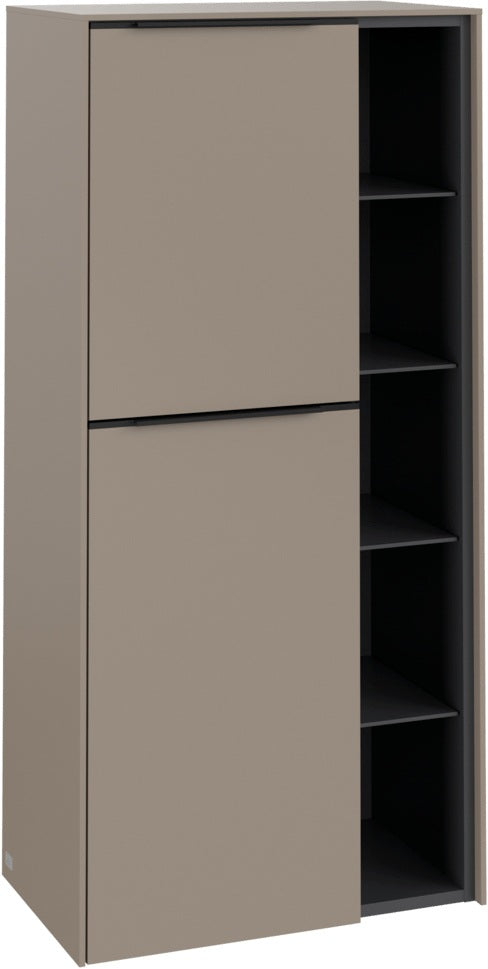 Villeroy & Boch Mittelschrank Subway 3.0 C59801 – 574 x 1200 x 346 mm, Pure White, mit SoftClosing