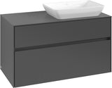 Villeroy & Boch Waschtischunterschrank Collaro C11100 White Oak 1000 mm mit SoftClosing