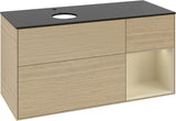 Villeroy & Boch Finion Waschtischunterschrank 1200 mm Glossy White mit Beleuchtung und SoftClosing
