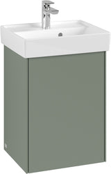 Villeroy & Boch Waschbeckenunterschrank Collaro C005 White Oak 410 mm – Eckig, SoftClosing, Wandmontage