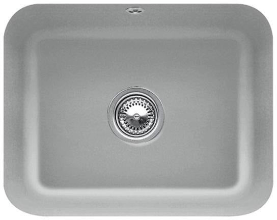 Villeroy & Boch Unterbauspüle Cisterna 60C 550x440mm Keramik Ebony CeramicPlus