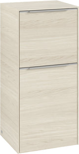 Villeroy & Boch Seitenschrank Subway 3.0 C59500 White Oak 400 mm – Wandmontage, Soft-Close