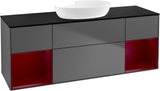 Villeroy & Boch Finion Waschtischunterschrank 1600 mm Glossy White Lacquer mit Beleuchtung