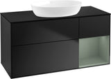 Villeroy & Boch Finion Waschtischunterschrank FA72GFGF 1200 mm Glossy White Lacquer mit LED-Beleuchtung