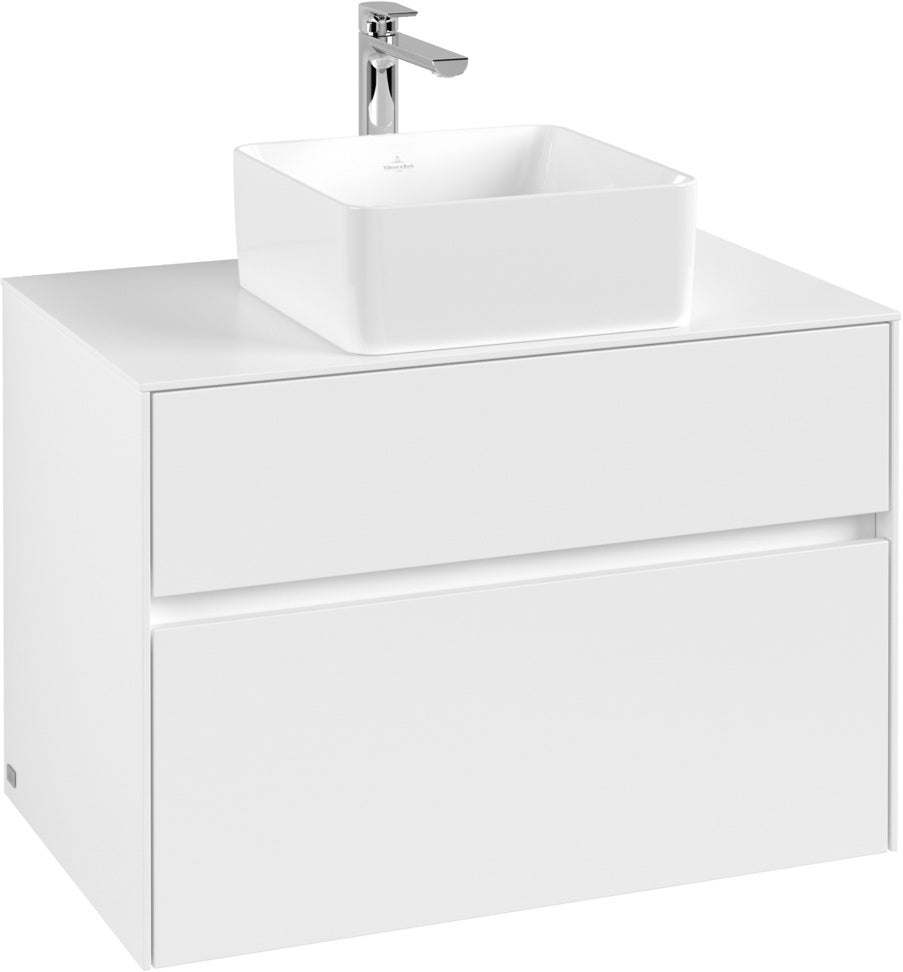 Villeroy & Boch Waschtischunterschrank Collaro C037 800 mm White Matt mit SoftClosing