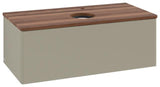 Villeroy & Boch Waschtischunterschrank Antao L31050 1000 mm Anthrazit Matt Lack mit LED-Beleuchtung