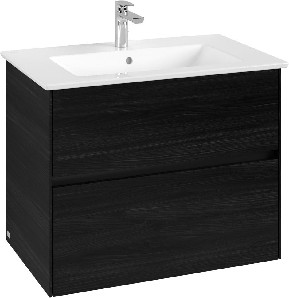 Villeroy & Boch Waschbeckenunterschrank Collaro C144 White Oak 761 mm mit SoftClosing