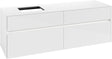 Villeroy & Boch Waschtischunterschrank Collaro C135 B0 1600 mm Glossy White mit LED-Beleuchtung