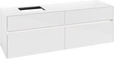Villeroy & Boch Waschtischunterschrank Collaro C135 B0 1600 mm Glossy White mit LED-Beleuchtung