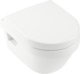 Villeroy & Boch Architectura WC-Set 4687HR – Wand-Tiefspüler spülrandlos mit SoftClosing-Sitz
