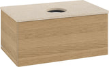 Villeroy & Boch Antao Waschtischunterschrank 800 mm – Grau Matt, 1 Auszug, Push-Open