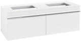 Villeroy & Boch Venticello Waschtischunterschrank 1257 mm Glossy White für 2 Waschbecken