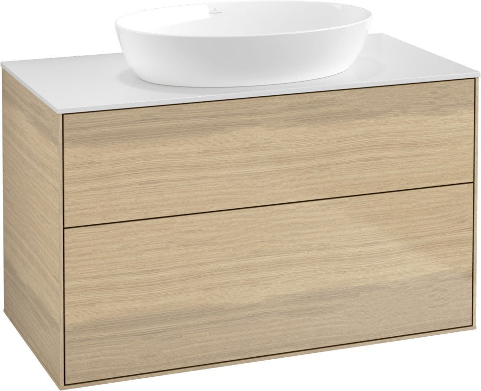 Villeroy & Boch Finion Waschtischunterschrank FA0200 1000 mm Glossy White Lacquer