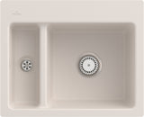 Villeroy & Boch Subway 60 XM Flat Einbauspüle 585x475 mm Graphite CeramicPlus
