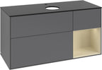 anthrazit / Mitteldichte Faserplatte (MDF) / keine Angabe