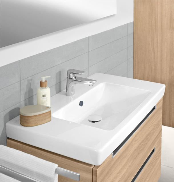 Villeroy & Boch Push-Open Ventil Zubehör 100x135x69,5mm Weiß Alpin